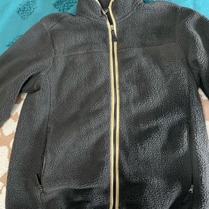 Men's charcoal sherpa